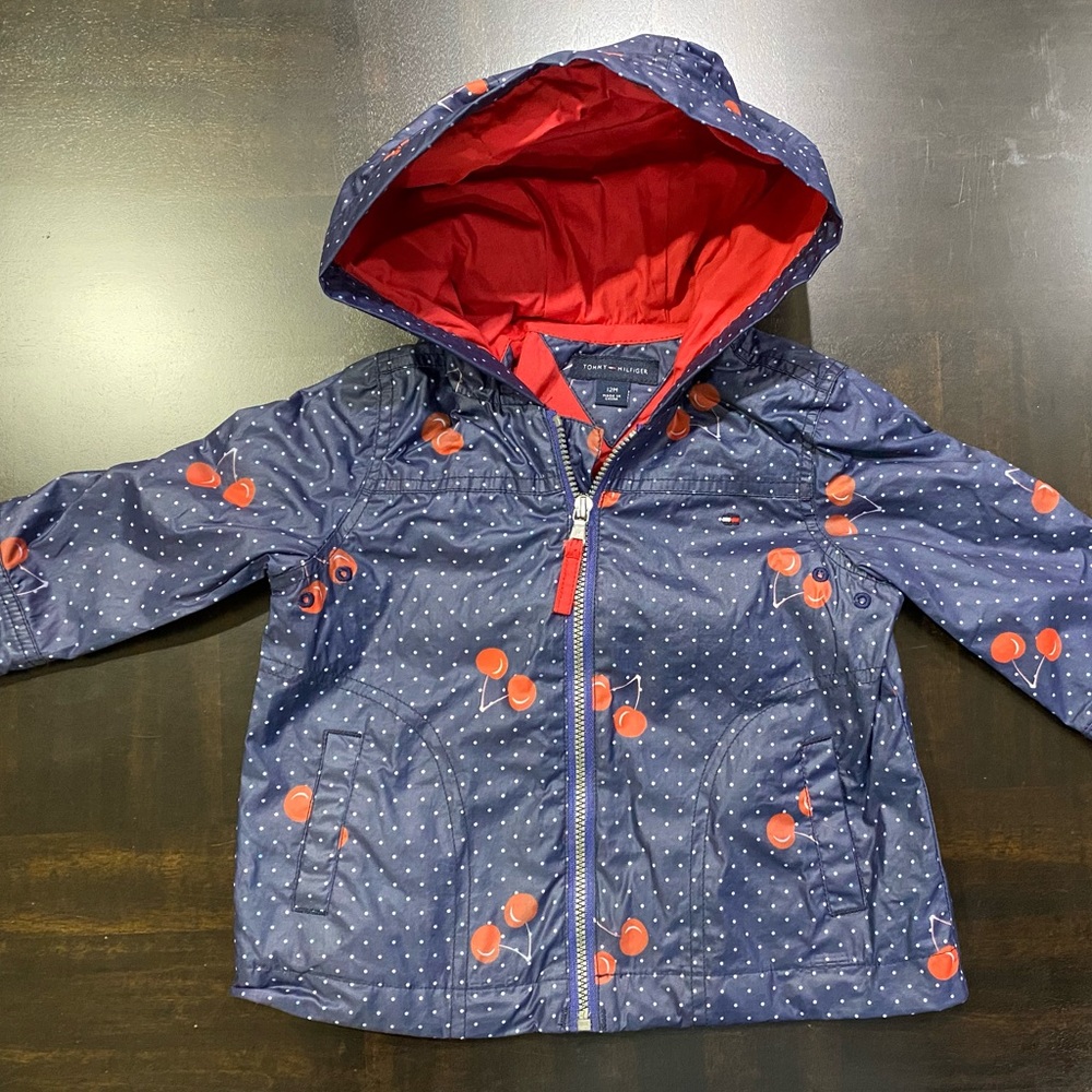 Baby Girl Rain Jacket Size 12M